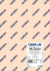 Papier na pastel Canson Mi-Teintes A3 160 g - 10 hárkov – Úsvitová ružová 103