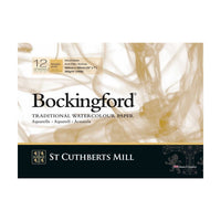 CANSON St Cuthberts Bockingford akvarelový blok Rough 300 g/m² - 12 listov, rôzne formáty