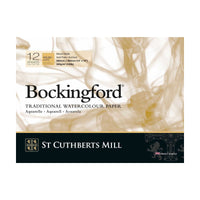 CANSON St Cuthberts Bockingford akvarelový blok Rough 300 g/m² - 12 listov, rôzne formáty