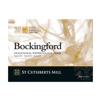 CANSON St Cuthberts Bockingford akvarelový blok Rough 300 g/m² - 12 listov, rôzne formáty