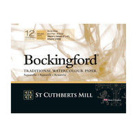 CANSON St Cuthberts Bockingford akvarelový blok Rough 300 g/m² - 12 listov, rôzne formáty