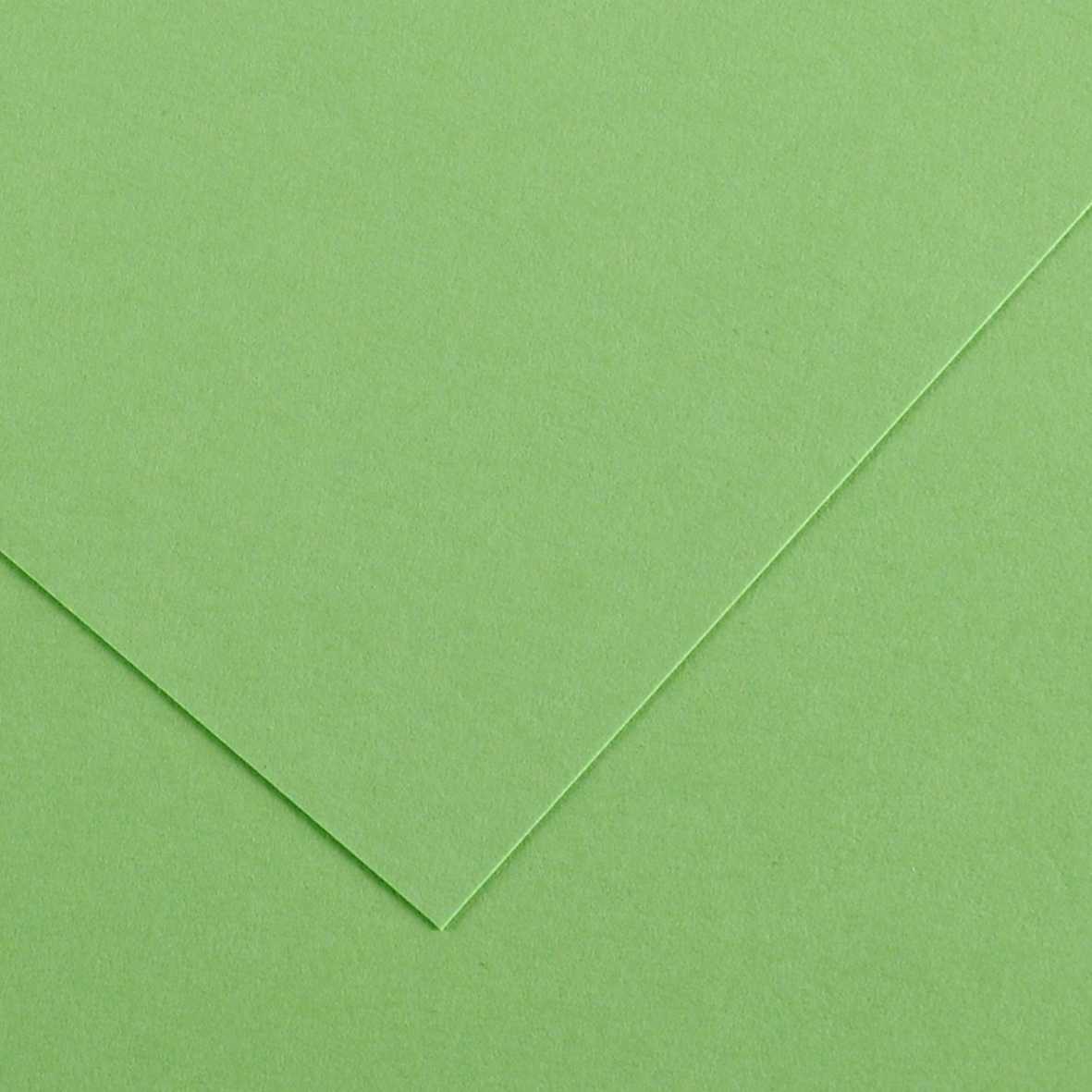 Farebný papier CANSON Vivaldi A3 185 g - 50H – Jablková zelená 27