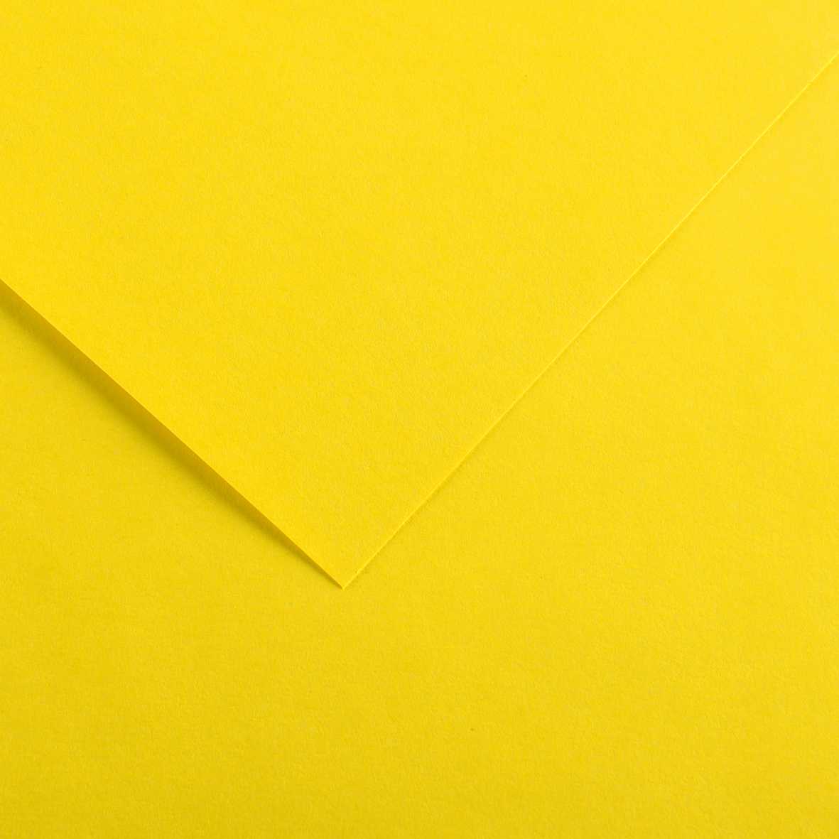 Farebný papier CANSON Vivaldi A3 185 g - 50H – Kanárikovo žltá 4