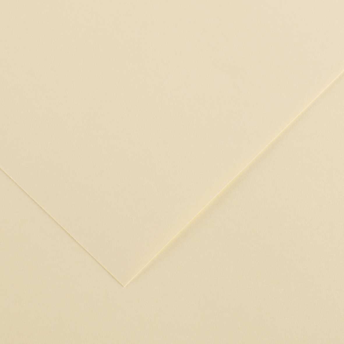 Farebný papier CANSON Vivaldi A3 185 g - 50H – Krémová 2