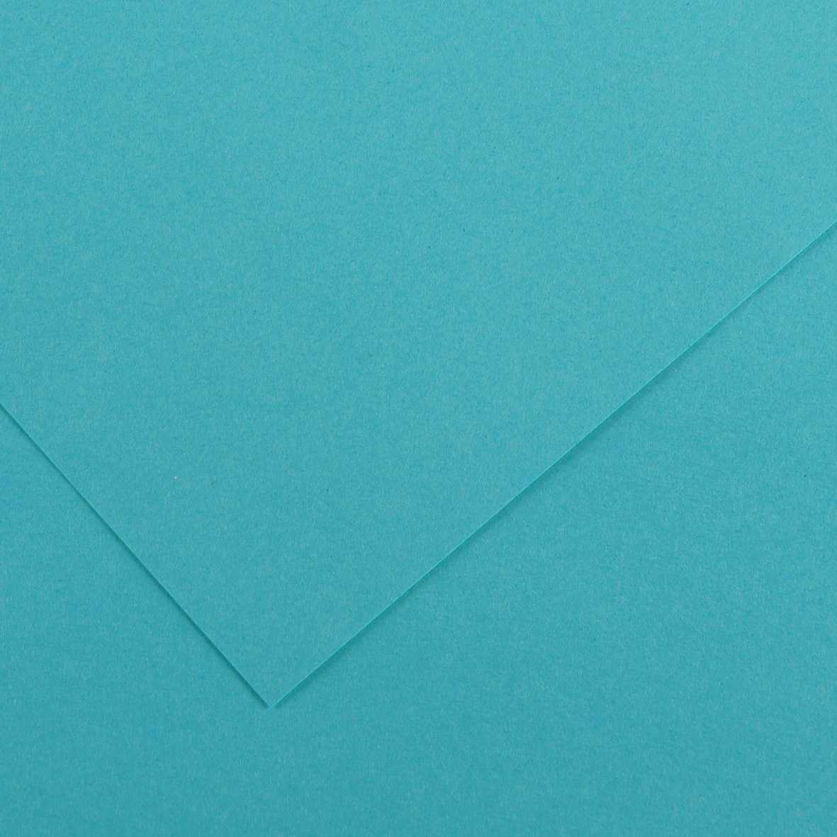 Farebný papier CANSON Vivaldi A3 185 g - 50H – Tyrkysová modrá 25