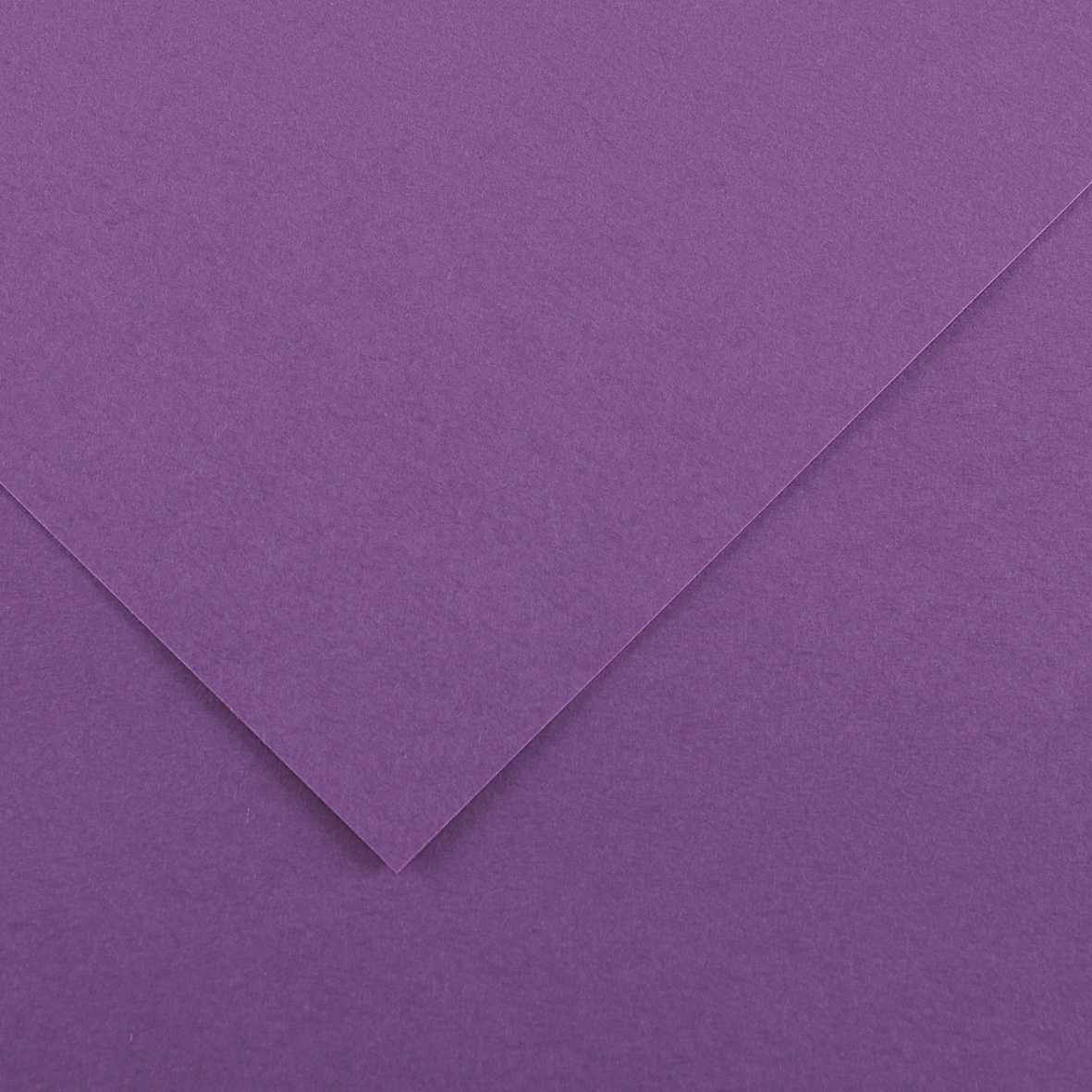 Farebný papier CANSON Vivaldi A3 185 g - 50H – Fialová 18
