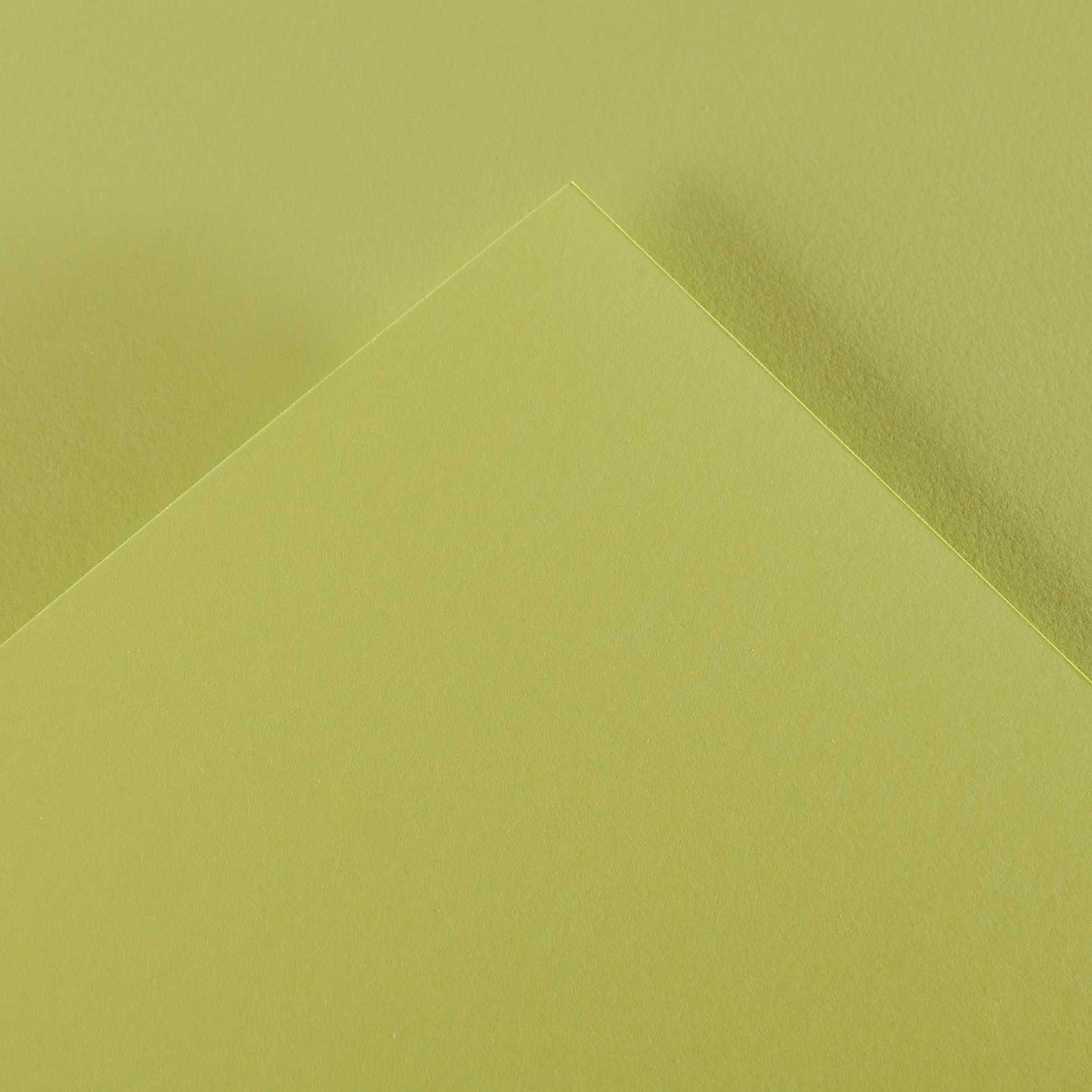 Farebný papier CANSON Iris Vivaldi A4 185 g - 50 listov – Limetková zelená 88