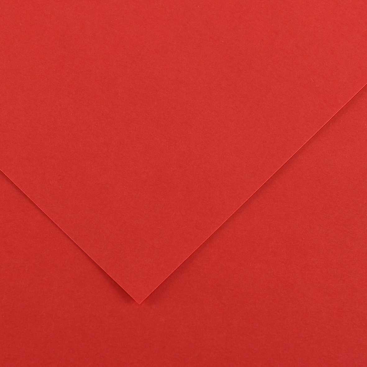 Farebný papier CANSON Iris Vivaldi A4 185 g - 50 listov – Červená 15