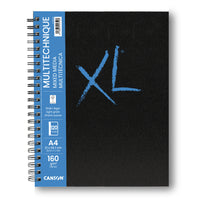 CANSON Canson XL Mix Media lepený blok 160 g - 120 listov, A4