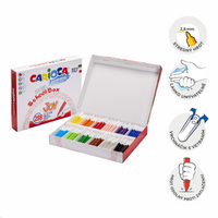 Carioca fixky školské balenie, mix farieb