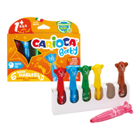 Carioca fixky Baby okrúhly hrot, mix farieb