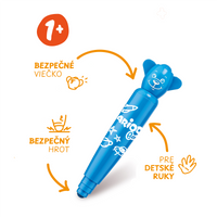 Carioca fixky Baby okrúhly hrot, mix farieb