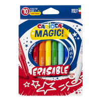 Carioca magické fixky - zmazateľné, 10 ks, mix farieb