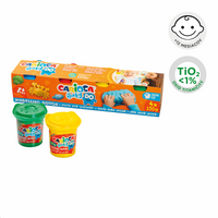 Carioca modelovacia hmota Baby Do 1+, 150 g, mix farieb – 4×