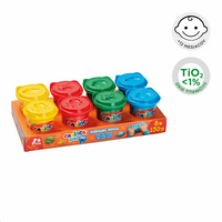 Carioca modelovacia hmota Baby Do 1+, 150 g, mix farieb – 8×