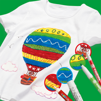 Carioca textilné fixky, maxi hrot, mix farieb