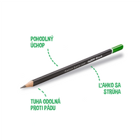 Carioca trojhranná ceruzka Black, 12 ks