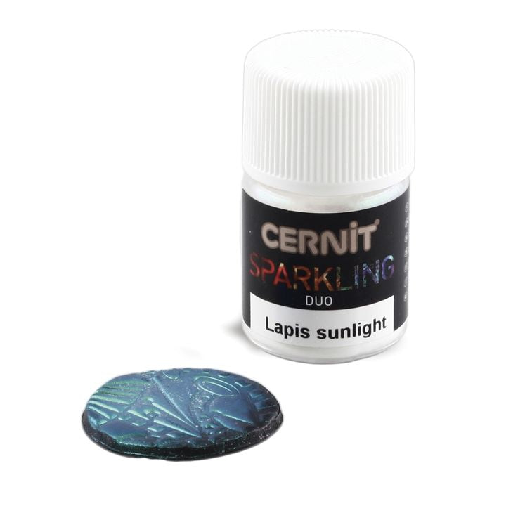 CERNIT Sparkling Glimmerpuder für Polymerton | verschiedene Farbtöne | ARTMIE