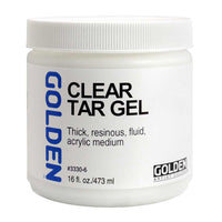 Číry ťahavý akrylový gél GOLDEN Clear Tar Gel
