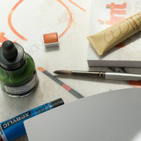 Clairefontaine Paint'On Mix Media blok 250 g 40L lepený Extra White