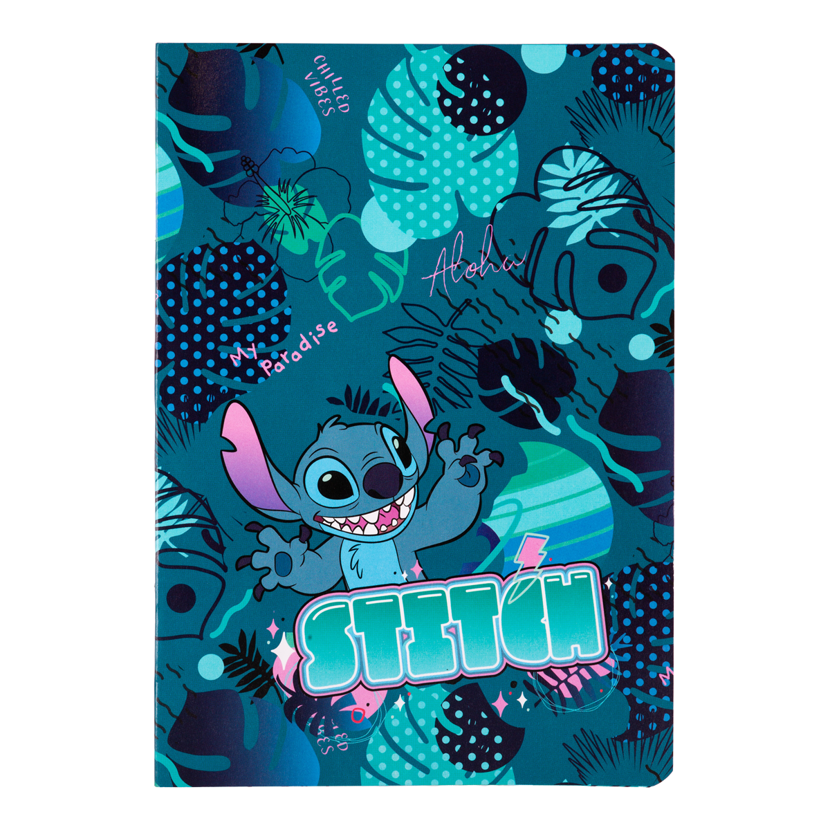 Colorino linajkový poznámkový zošit Stitch A5, 32 listov