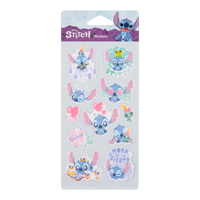 Colorino Pop-Up samolepky Stitch Pastel 1, mix motívov