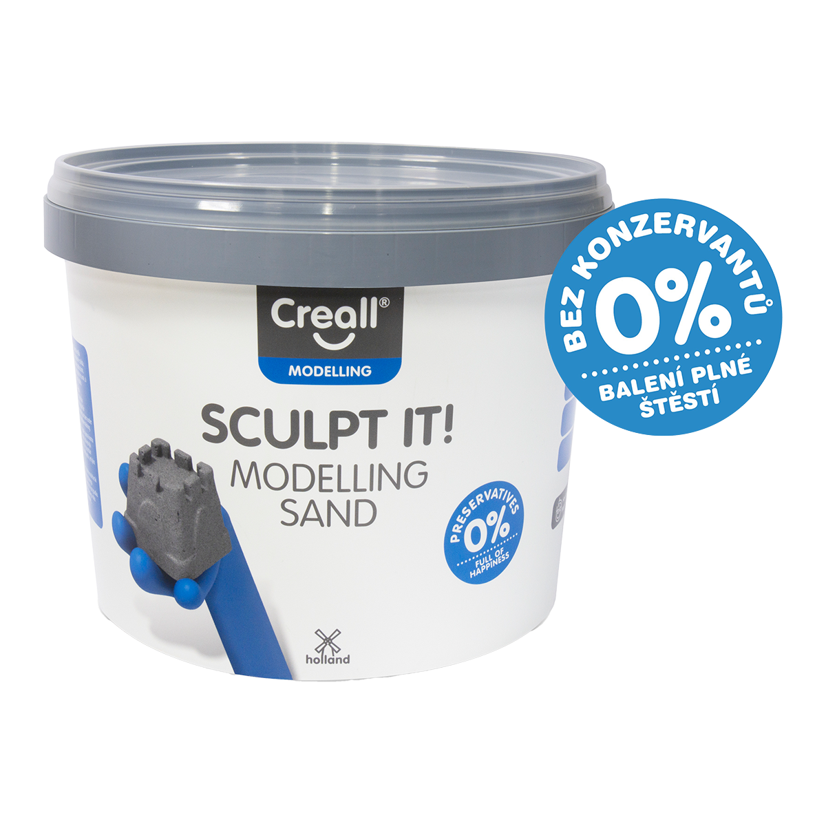 Creall modelovací piesok it! prírodný - 3,73 kg