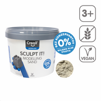Creall modelovací piesok it! prírodný - 3,73 kg