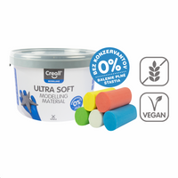 Creall modelovacia hmota Ultra soft, 5 g, téglik, mix farieb – × 220