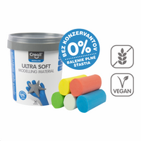 Creall modelovacia hmota Ultra soft, 5 g, téglik, mix farieb – × 60