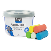 Creall modelovacia hmota Ultra soft, 5 g, téglik, mix farieb