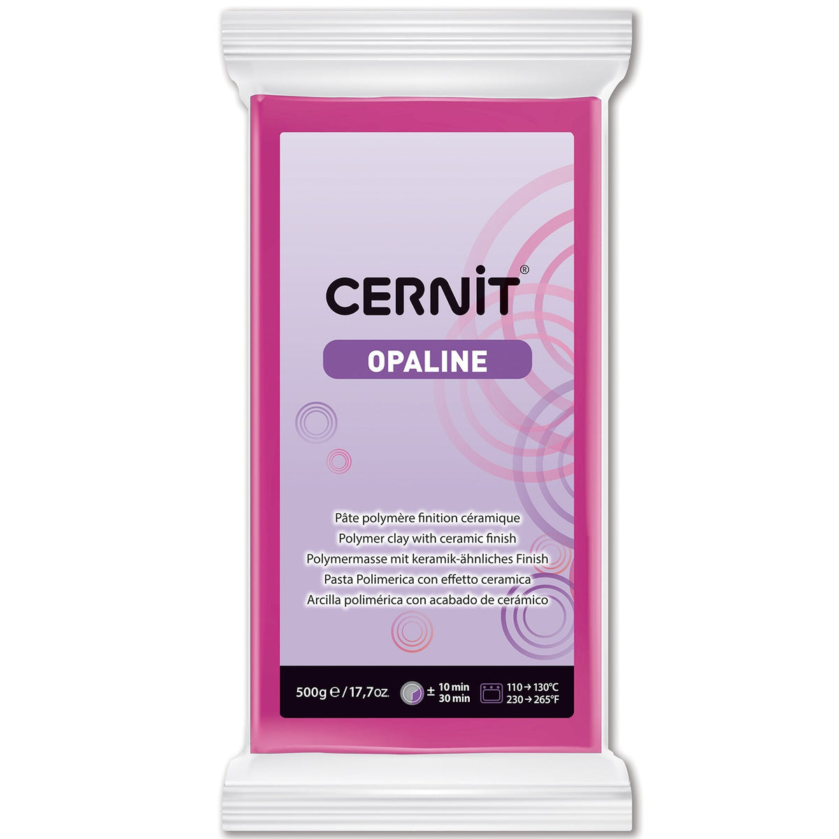 Polymérová hmota CERNIT Opaline 500 g – Magenta