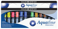 Sada akvarelových farieb DALER ROWNEY Aquafine 12 x 8 ml