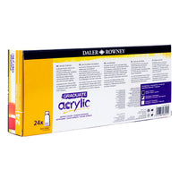 Sada akrylových farieb DALER ROWNEY Graduate 24 x 22 ml