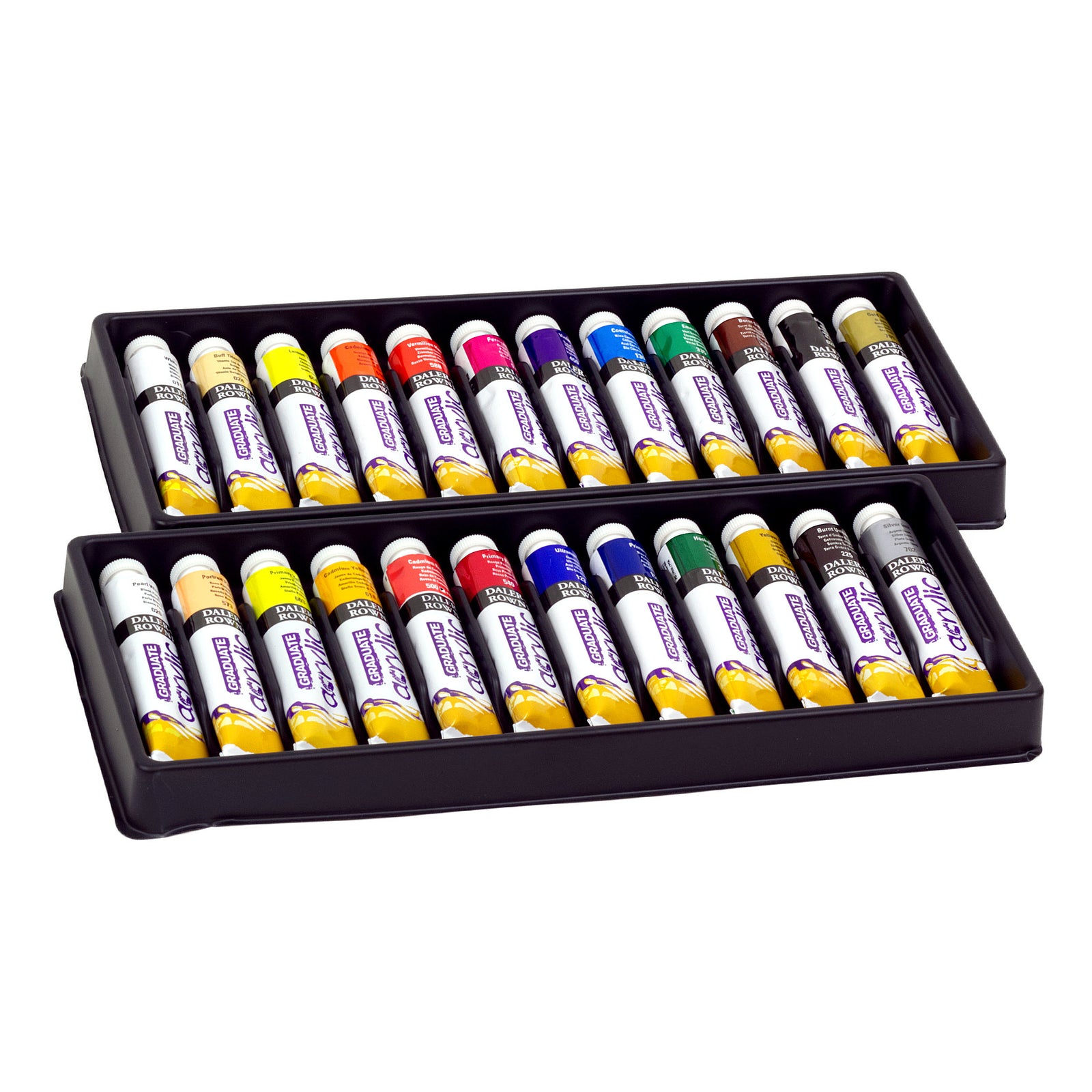 Sada akrylových farieb DALER ROWNEY Graduate 24 x 22 ml