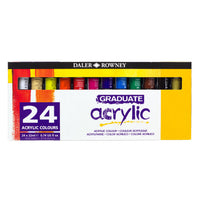 Sada akrylových farieb DALER ROWNEY Graduate 24 x 22 ml