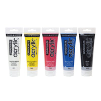 DALER ROWNEY Graduate sada akrylových farieb 5 x 120 ml