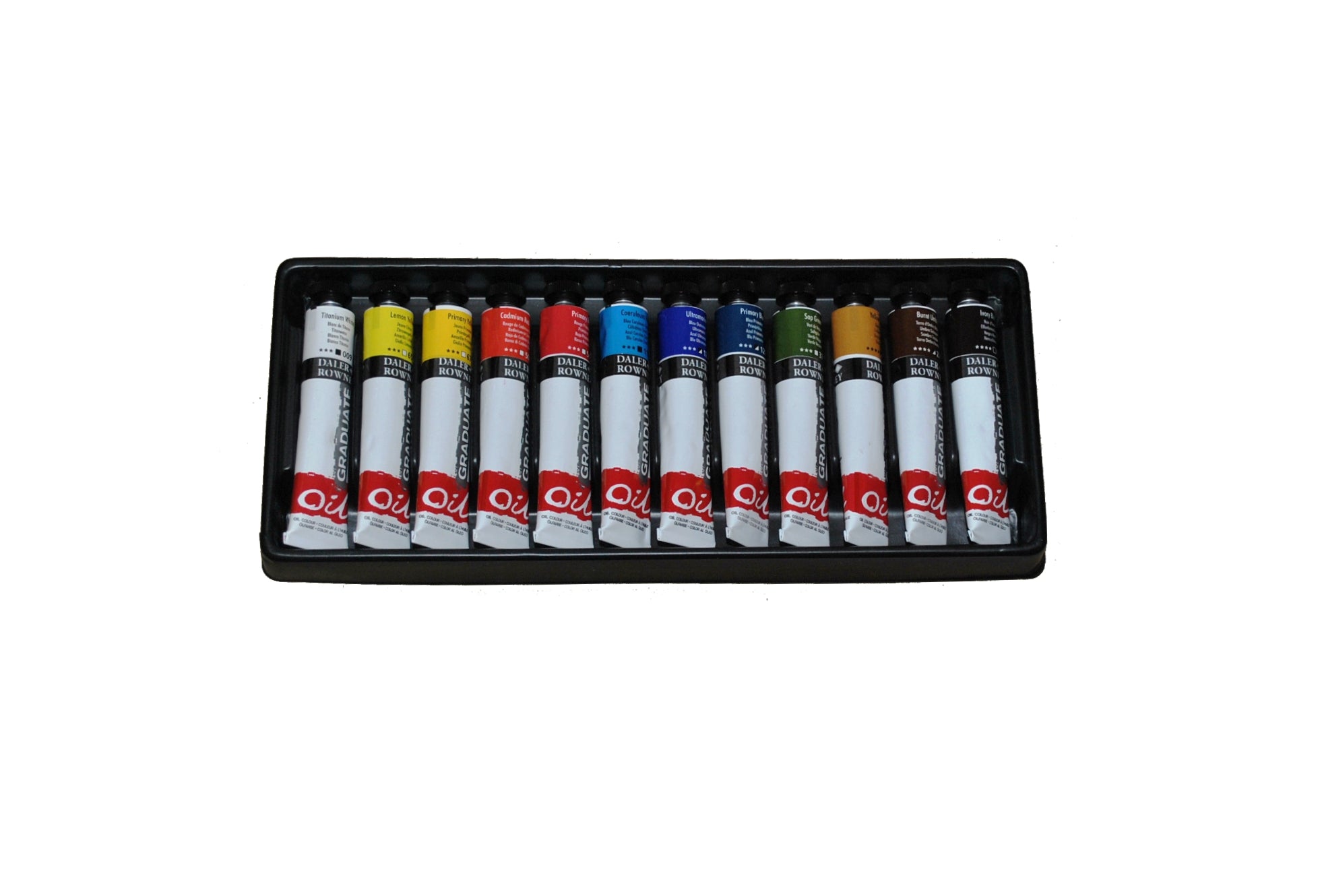 DALER ROWNEY D&R Graduate sada olejových farieb 12 x 22 ml