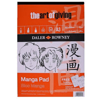 DALER ROWNEY Manga blok na markery 70 g - 50 listov, A3