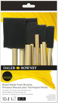 Daler-Rowney Simply sada molitanových aplikátorov 10 ks