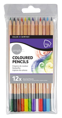DALER ROWNEY D&R Simply sada farebných ceruziek 12 ks