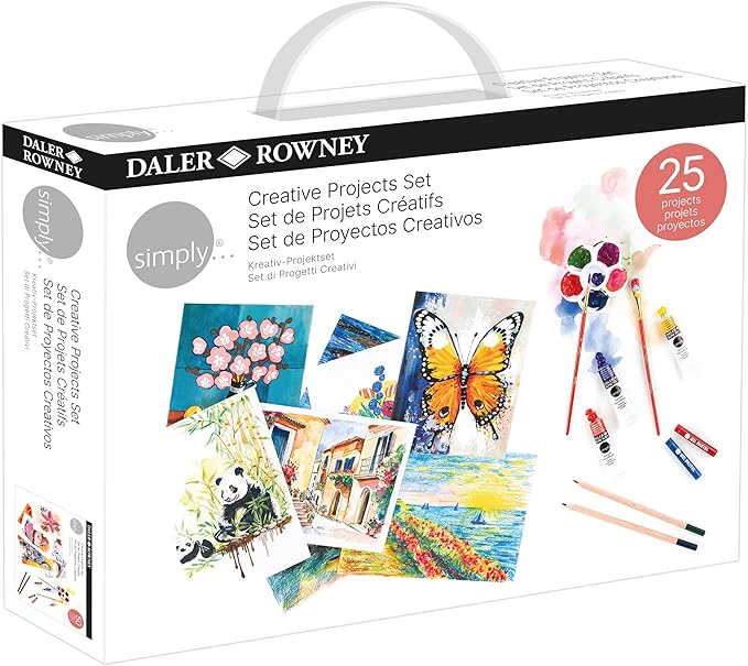 Umelecká sada DALER ROWNEY Simply - 25 ks