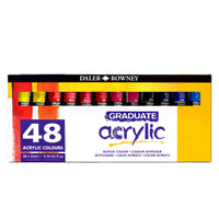 DALER ROWNEY Graduate sada akrylových farieb 48 x 22 ml