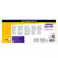DALER ROWNEY Graduate sada akrylových farieb 48 x 22 ml