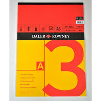 DALER ROWNEY Red & Yellow skicár A3 150 g 25L lepený