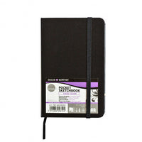 DALER ROWNEY Simply vreckový náčrtník lepený 100 g/m² - 72 listov