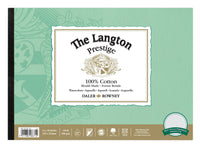 DALER ROWNEY The Langton Prestige akvarelový blok CP Natural White 300 g 12L 25,4 x 35,6 cm – CP Natural White 300 g 12L 25,4 x 35,6 cm