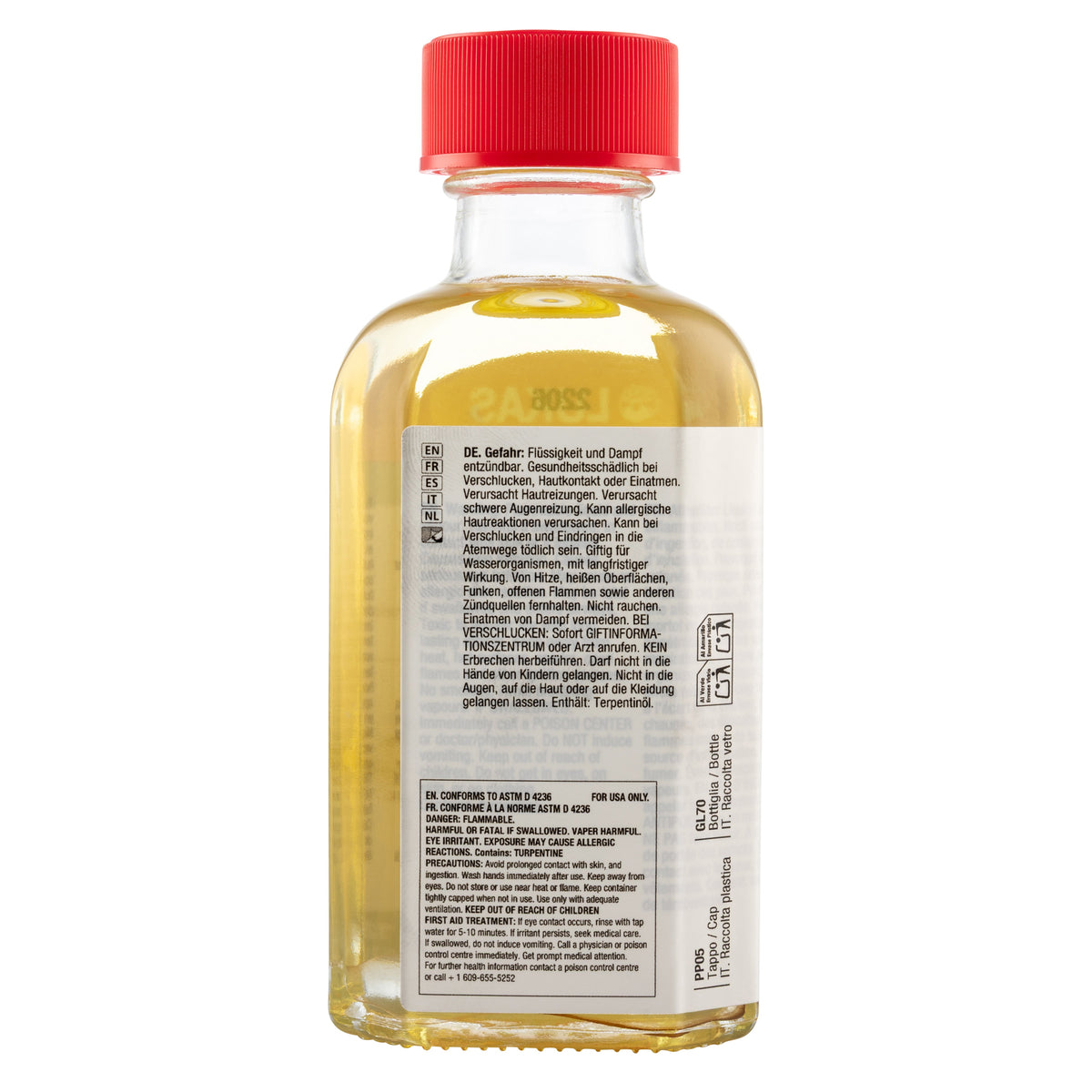 Damarový záverečný lak na olejové farby LUKAS – 125 ml