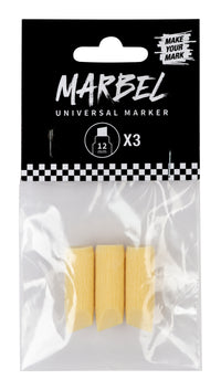 DARWI Marbel náhradné hroty 12 mm – 3 ks
