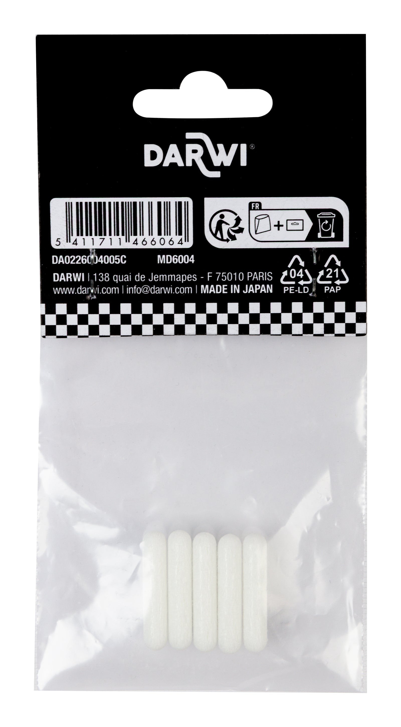 DARWI Marbel náhradné hroty 4 mm – 5 ks